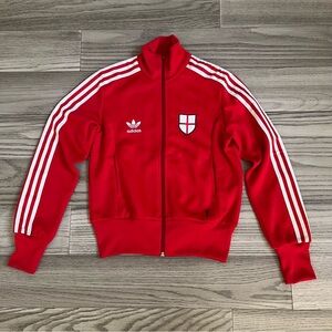 Adidas Women’s FIFA England Red/White World Cup Track Jacket Size Small